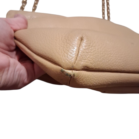 MCM Tan Leather Shoulder Bag - Picture 8 of 11